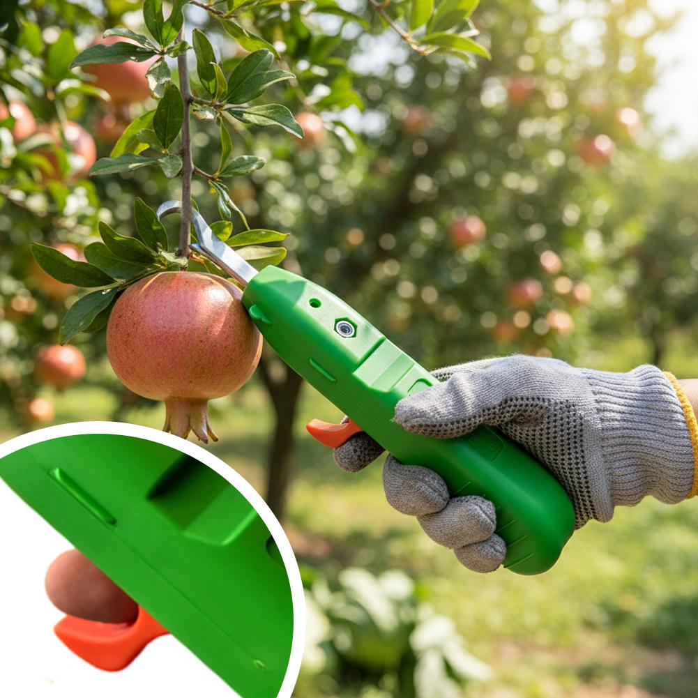 Gardening Tools Scissors - กรรไกรตัดแต่งกิ่งขนาดเล็กแบบพกพา และกรรไกรเก็บผลไม้ กรรไกรตัดพริก เครื่องมือเก็บเกี่ยวสำหรับองุ่น ผลไม้ เครื่องมือทำสวน