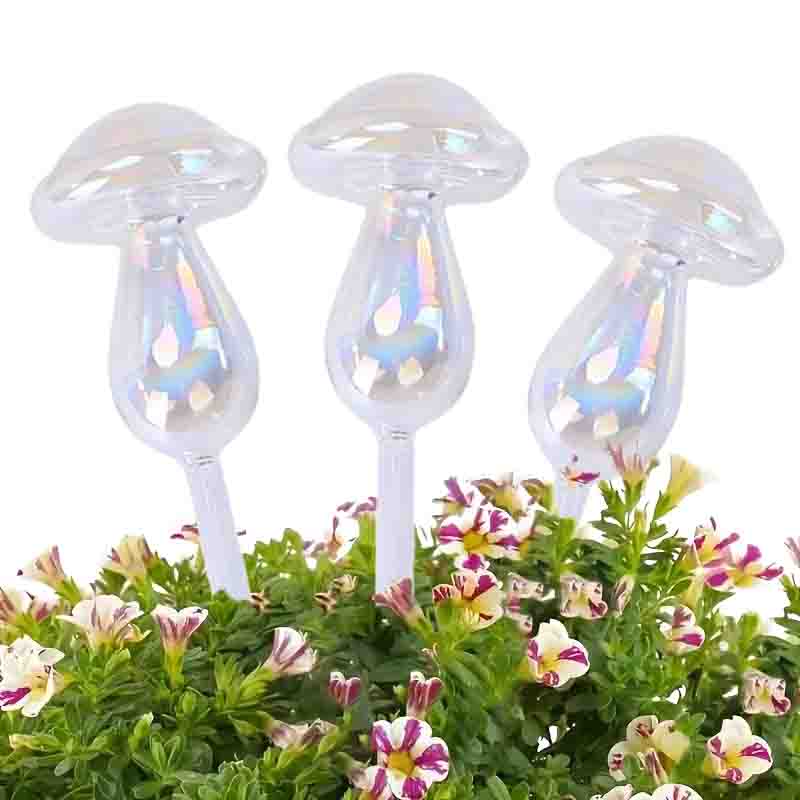 Gardening Tools Kit For Home Garden - 1/2PCS แก้วฟางพืชรดน้ําอัตโนมัติหลอดไฟรดน้ําเห็ดน้ําอุปกรณ์หยดระบบชลประทานบ้านสวนเครื่องมือ