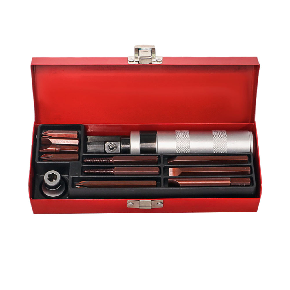 Gardening Tools Kit For Home Garden - ชุดไขควง 12 ชิ้น ชุดดอกไขควงแบบใช้มือ สำหรับถอดและคลายสกรู น็อต