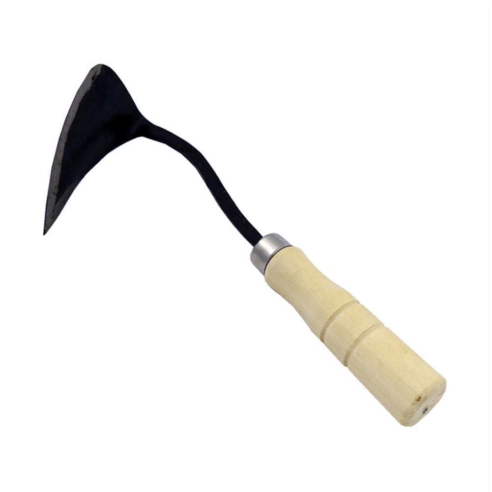 Gardening Tools Hoe - จอบพรวนดินรูปสามเหลี่ยม จอบสำหรับใช้ในครัวเรือน จอบกำจัดวัชพืช จอบปลูกผัก จอบทำสวน จอบพรวนดิน