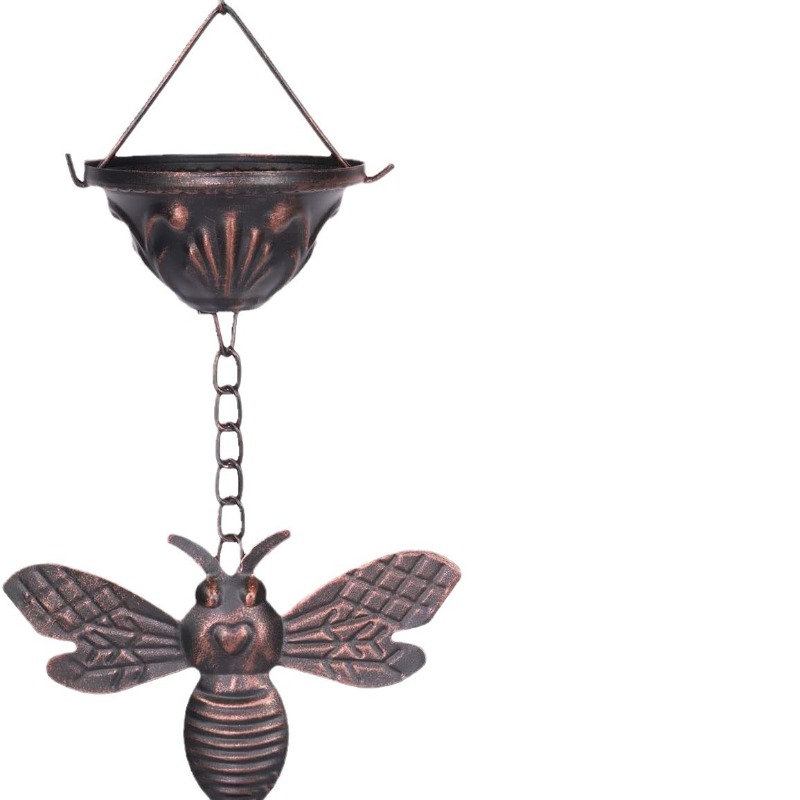 Zen Gardening Tools - โซ่รางระบายน้ำสำหรับสวน ตกแต่งวิลล่าสไตล์จีน วัด ศาลา หรือสวนแบบเซน