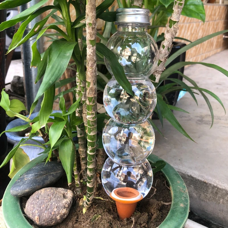 Gardening Tools Kit For Home Garden - อุปกรณ์รดน้ำต้นไม้อัตโนมัติแบบสร้างสรรค์ 1/3/5 ชิ้น เครื่องรดน้ำต้นไม้แบบตั้งโต๊ะ สำหรับสวนในบ้านและนอกบ้าน