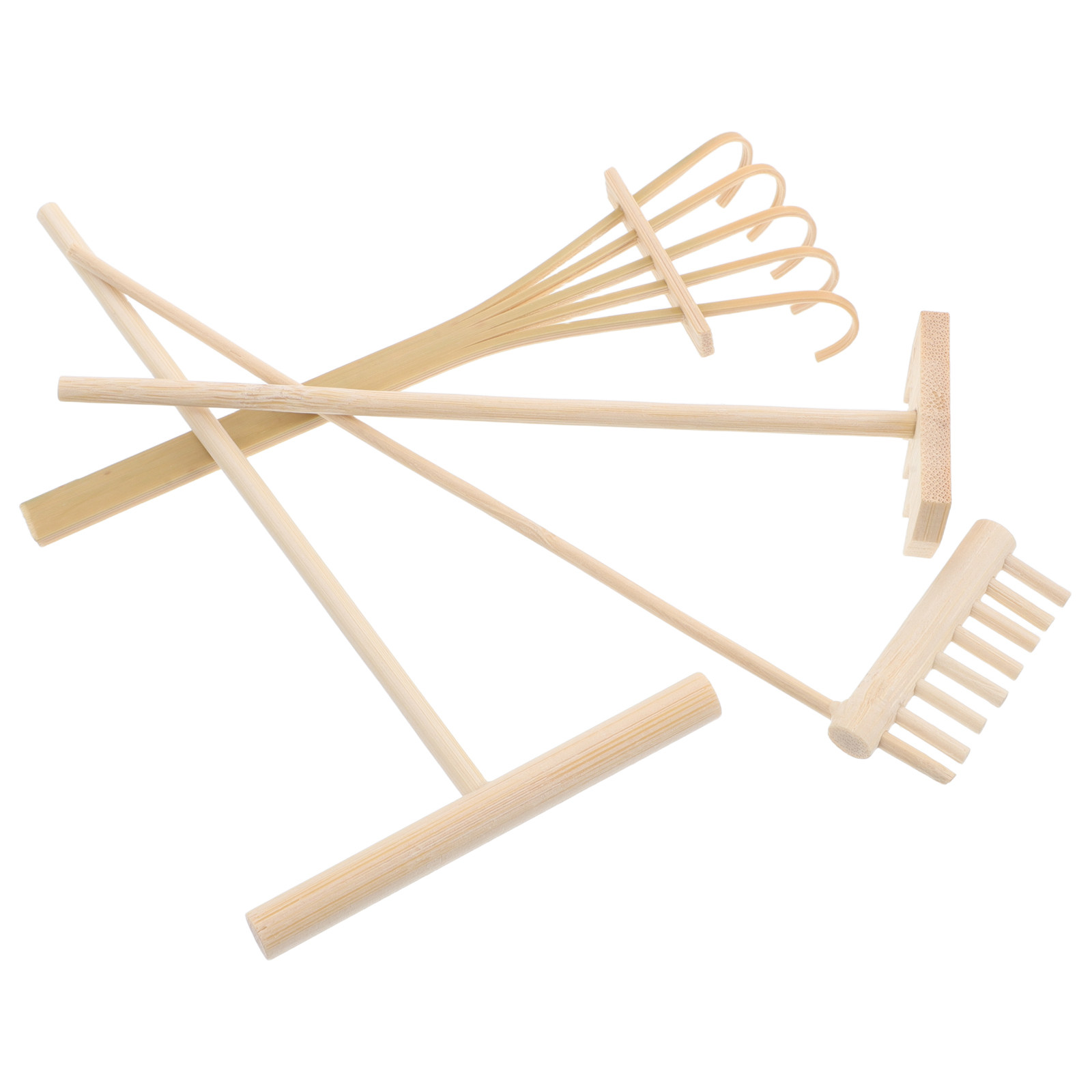 ชุดเครื่องมือจัดสวนทรายเซนไม้ไ - Zen Gardening Tools บทวิจารณ์และราคา