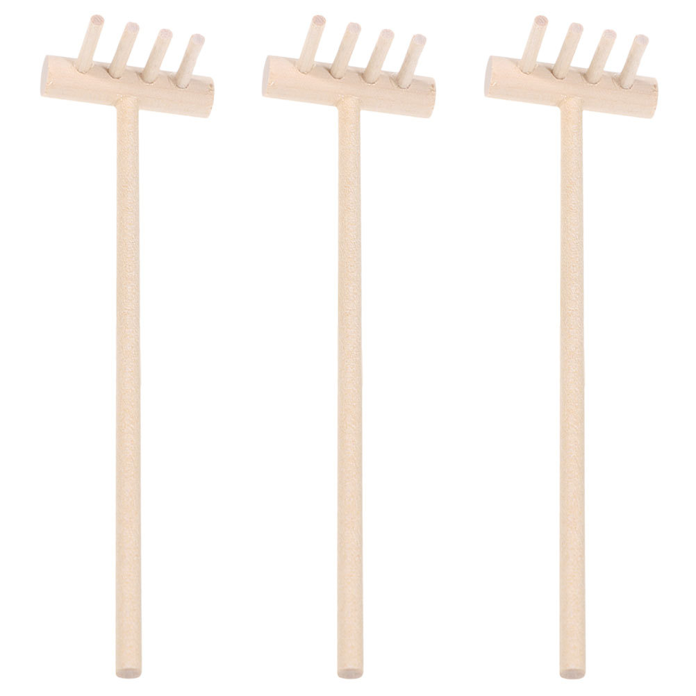 ชุดคราดไม้ไผ่ขนาดเล็ก 3 ชิ้น ส - Zen Gardening Tools บทวิจารณ์และราคา