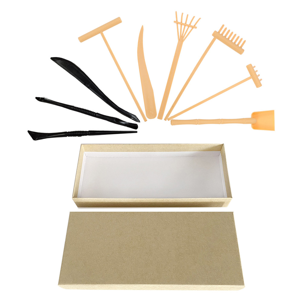ชุดเครื่องมือจัดสวนเซนขนาดเล็ก - Zen Gardening Tools บทวิจารณ์และราคา