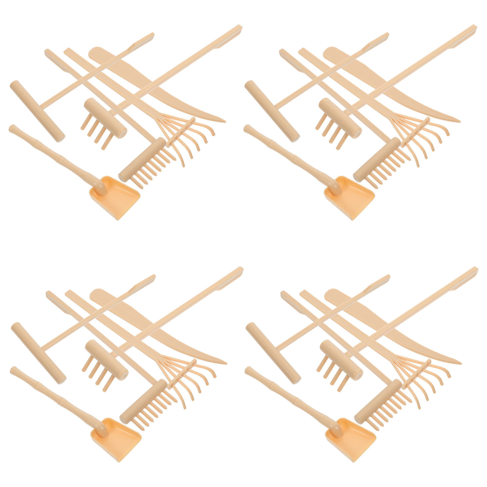 ชุดอุปกรณ์จัดสวนเซนขนาดเล็ก 4  - Gardening Tools Kit For Home Garden บทวิจารณ์และราคา