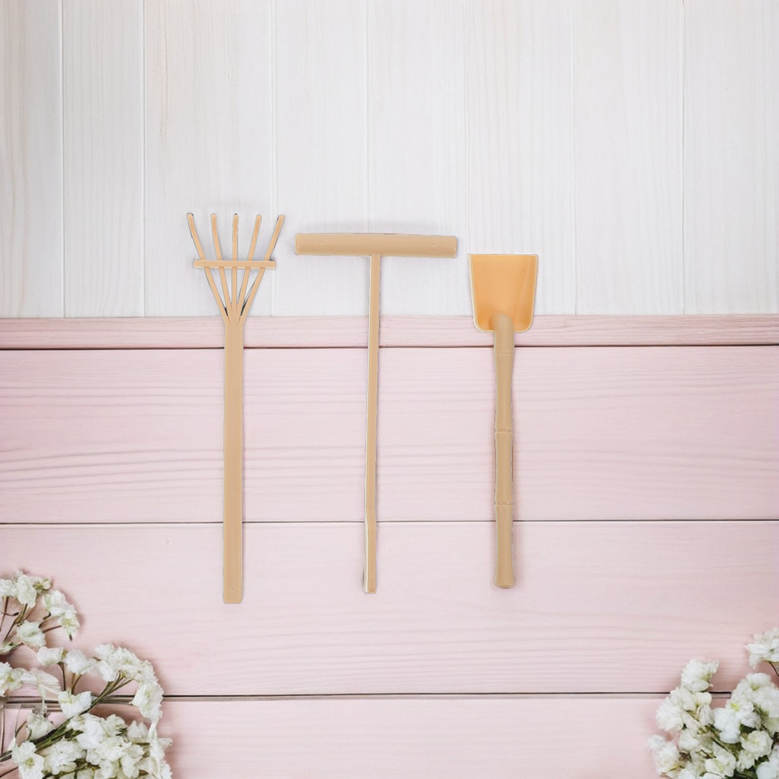 ชุดอุปกรณ์จัดสวนเซนขนาดเล็ก 4  - Gardening Tools Kit For Home Garden บทวิจารณ์และราคา