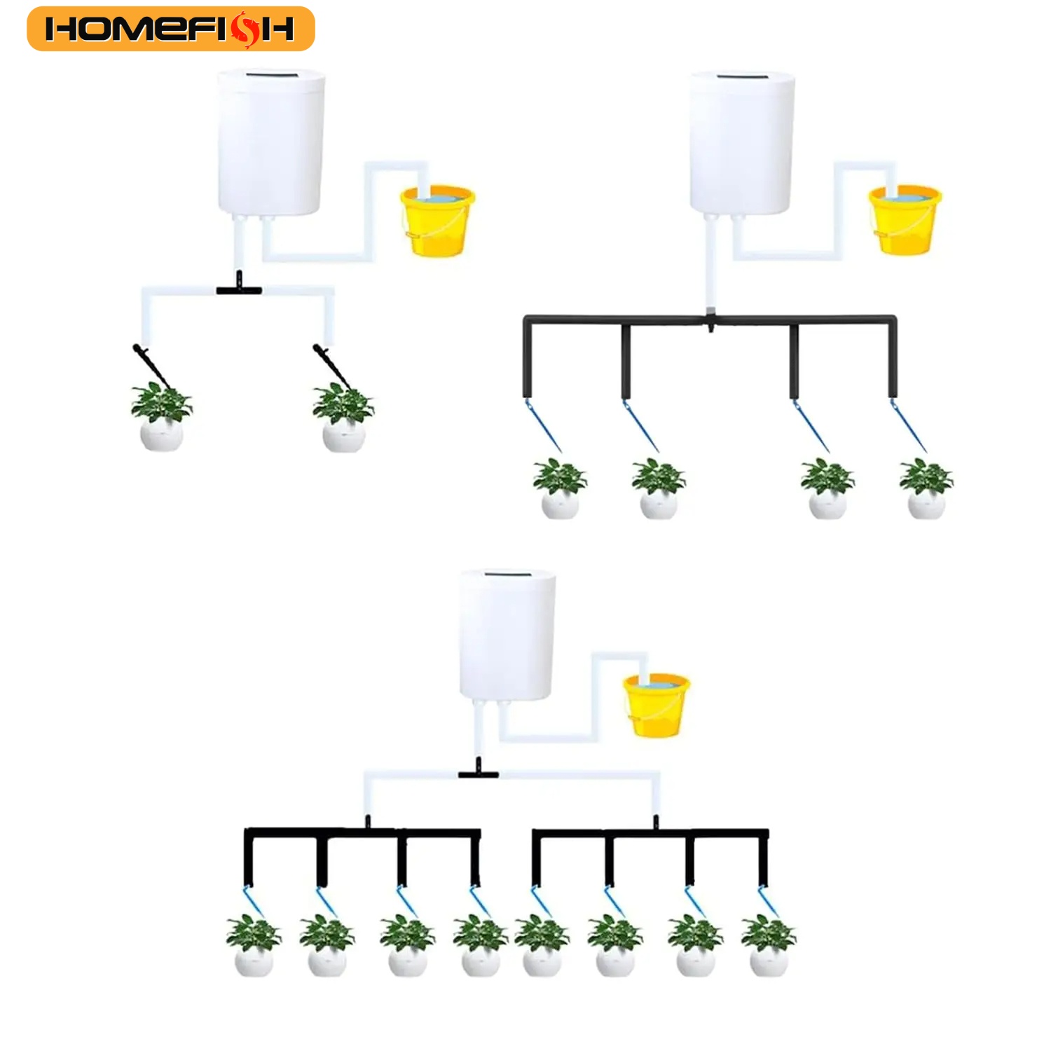 ปั๊มน้ำรดน้ำต้นไม้แบบอัตโนมัติ - Gardening Tools Kit For Home Garden บทวิจารณ์และราคา