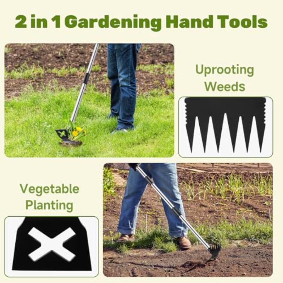 เครื่องมือถอนวัชพืชขนาด 60 นิ้ - Gardening Tools Hoe บทวิจารณ์และราคา