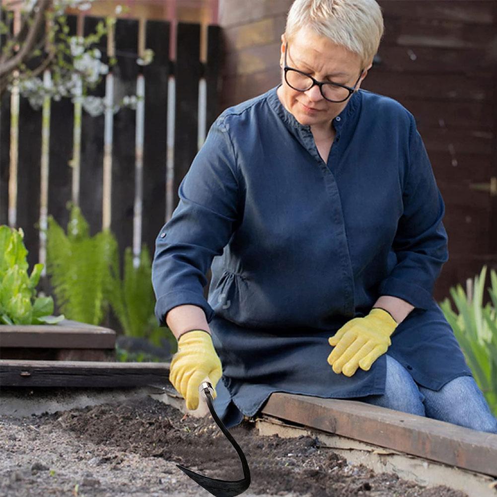 จอบเครื่องมือการเกษตรทรงสามเหล - Gardening Tools Hoe บทวิจารณ์และราคา