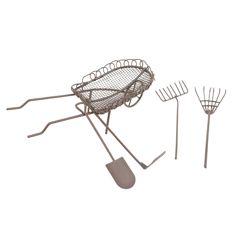 1/12 ตุ๊กตาจําลองสวนชุดเครื่อง - Gardening Tools Hoe บทวิจารณ์และราคา