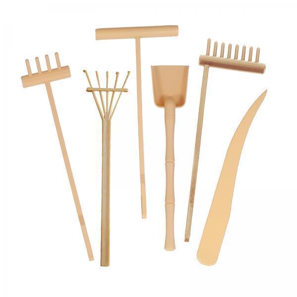 ชุดอุปกรณ์ตกแต่งสวนทราย ชุดครา - Zen Gardening Tools บทวิจารณ์และราคา