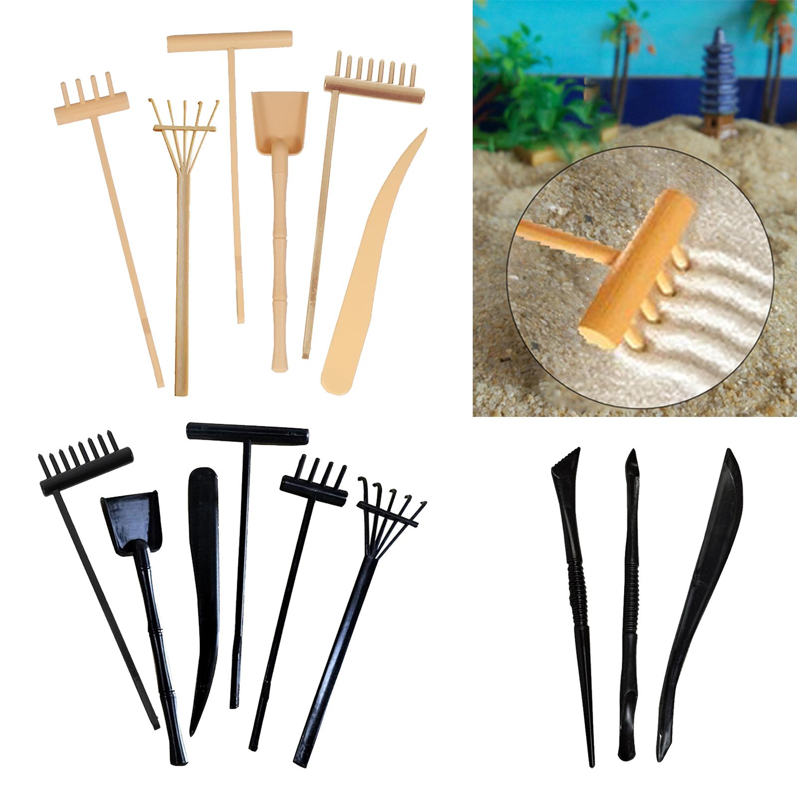 ชุดอุปกรณ์ตกแต่งสวนทราย ชุดครา - Zen Gardening Tools บทวิจารณ์และราคา