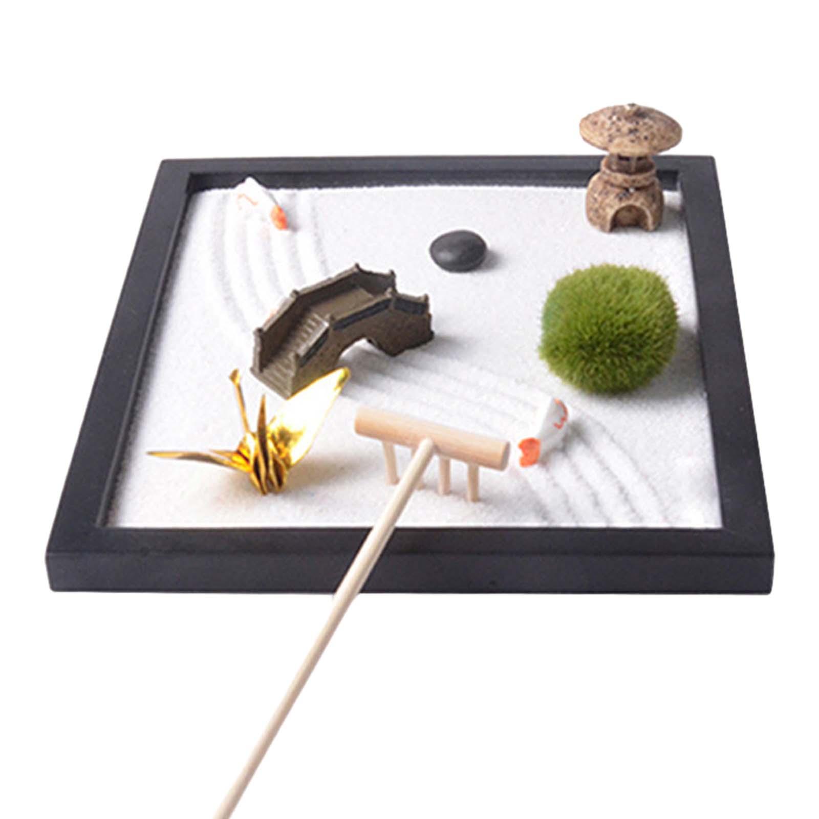 ถาดทรายสวนเซนสำหรับวางบนโต๊ะทำ - Gardening Tools Kit For Home Garden บทวิจารณ์และราคา