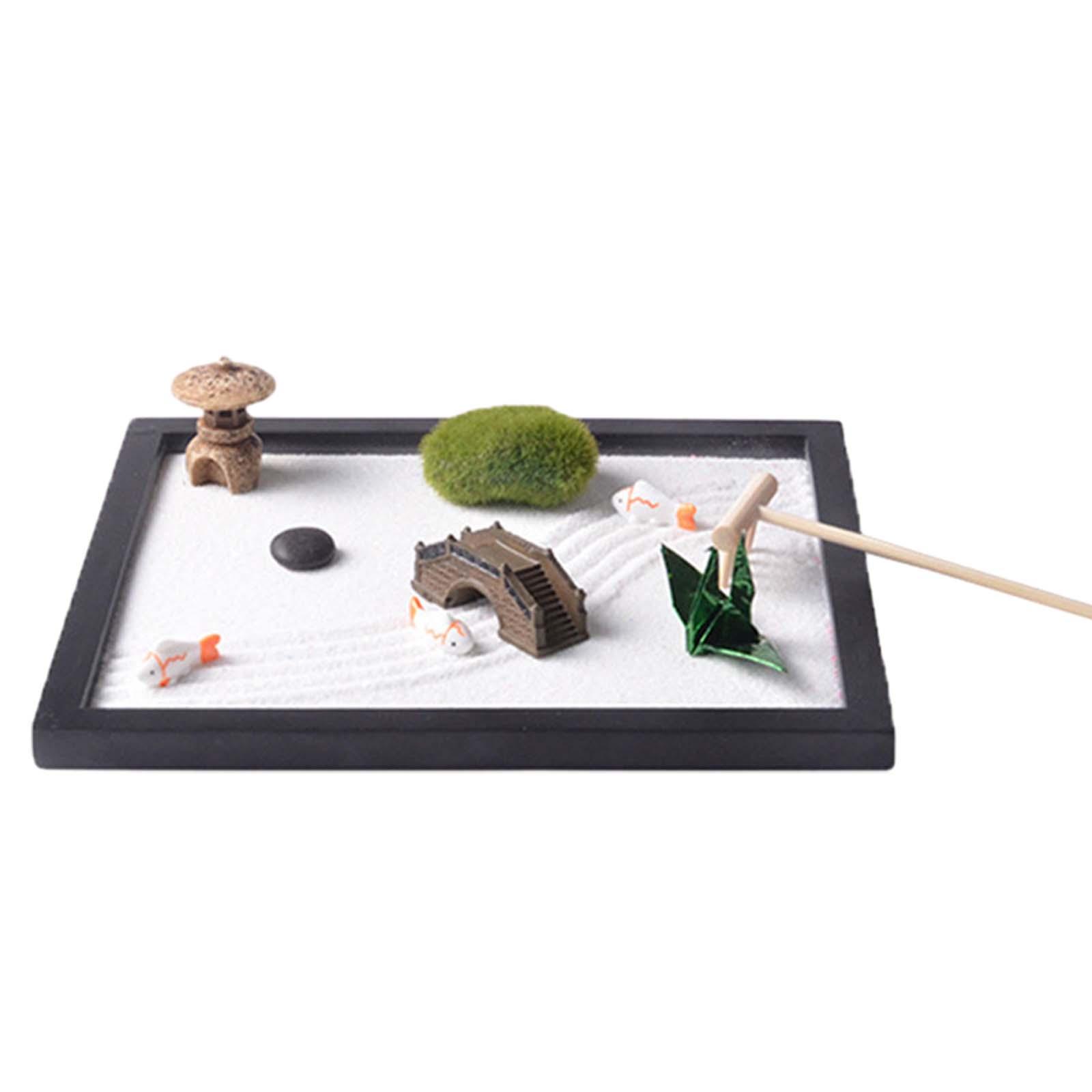 ถาดทรายสวนเซนสำหรับวางบนโต๊ะทำ - Gardening Tools Kit For Home Garden บทวิจารณ์และราคา