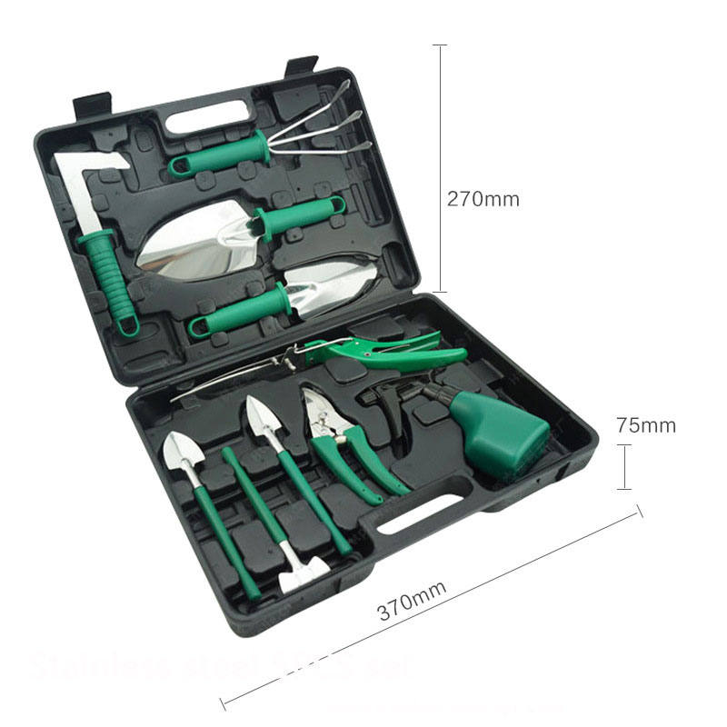 ชุดเครื่องมือทำสวน สแตนเลสสตีล - Gardening Tools Kit บทวิจารณ์และราคา