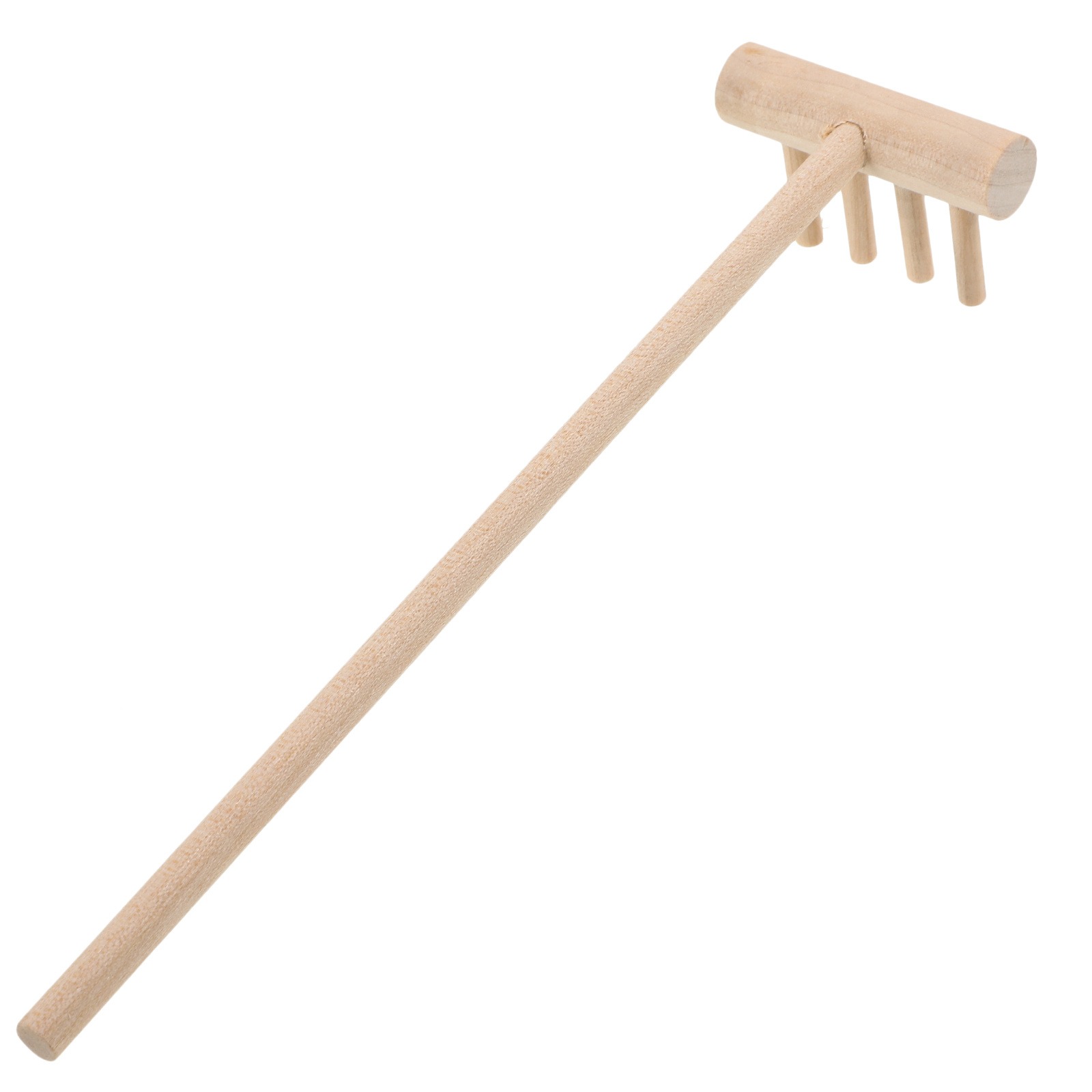 คราดทรายไม้ไผ่ขนาดเล็กสำหรับตก - Zen Gardening Tools บทวิจารณ์และราคา