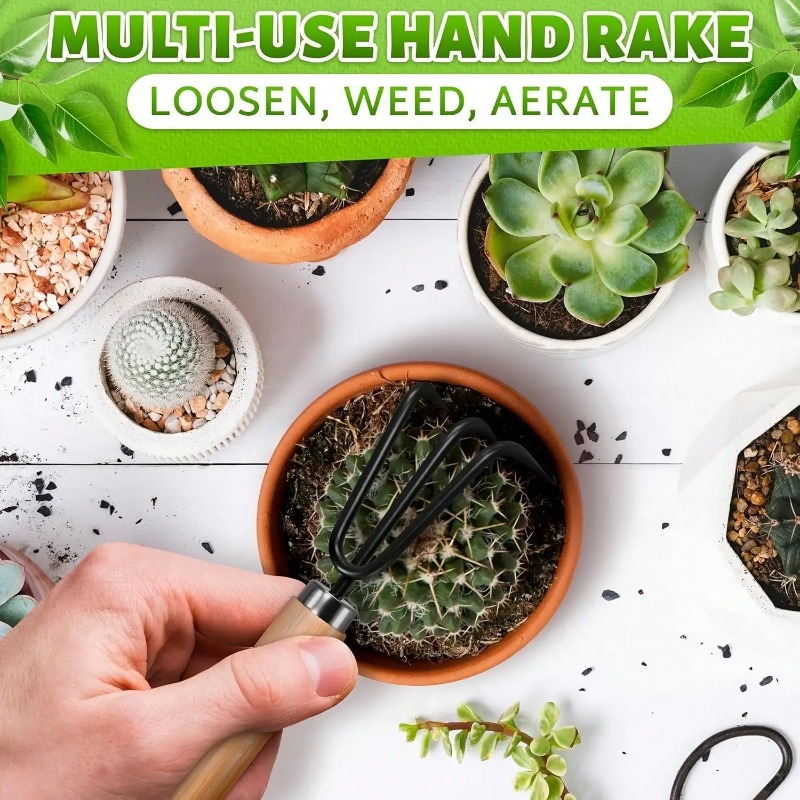 ชุดเครื่องมือทำสวนขนาดเล็ก 3 ช - Gardening Tools Hoe บทวิจารณ์และราคา